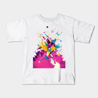 80's retro style Kids T-Shirt